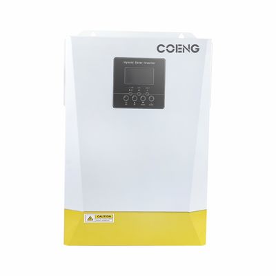 5KW Single Phase Hybrid Solar Inverter For Home Solar Energy System LCD Display