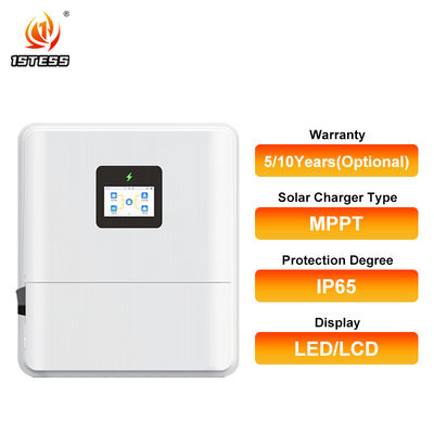 6kW Pure Sine Wave Hybrid Inverter Single Phase 48V Battery IP65 Low Voltage MPPT Off Grid System
