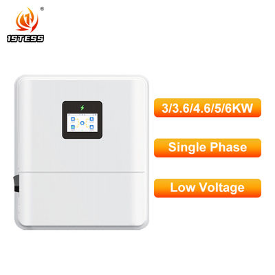 6kW Pure Sine Wave Hybrid Inverter Single Phase 48V Battery IP65 Low Voltage MPPT Off Grid System