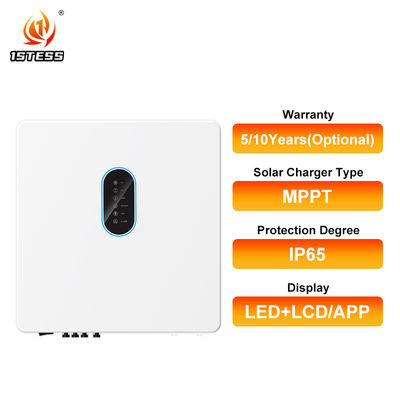 8kW 10kW Three Phase IP65 Solar Inverter 120-600V Battery High Voltage Pure Sine Wave MPPT