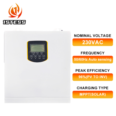 1.5KW 24V Single Phase Hybrid Solar Inverter Pure Sine Wave MPPT WiFi Remote Control