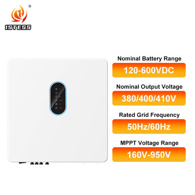 8kW 10kW Three Phase IP65 Solar Inverter 120-600V Battery High Voltage Pure Sine Wave MPPT