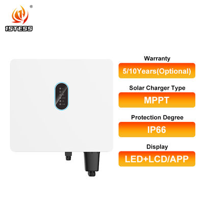 12kW 15kW 20kW Industrial Solar Inverter Three Phase IP66 120-800V Battery High Voltage Pure Sine Wave MPPT