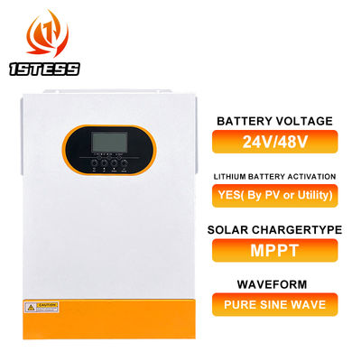 6.2kW Hybrid Solar Inverter 48V Pure Sine Wave with MPPT